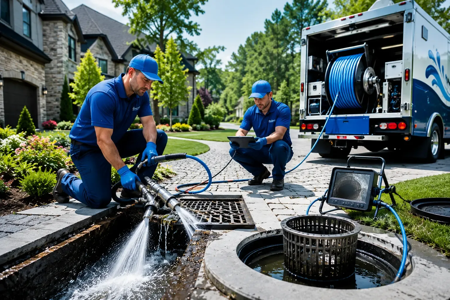 Local outdoor drain cleaning professionals in Olive, MT